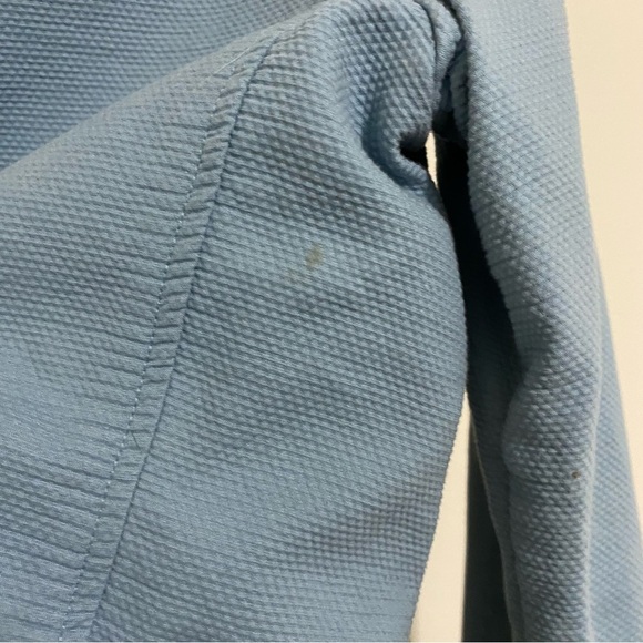 Eileen Fisher Light Blue Textured Cotton Jacket size XS - Picture 8 of 8